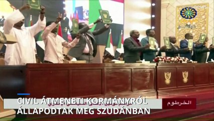 Civil átmeneti kormány felállításáról egyeztek meg Szudánban