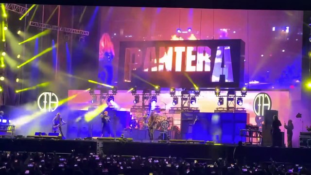 PANTERA Walk at Hell & Heaven Metal Fest Mexico December 2, 2022 FIRST SHOW REUNION