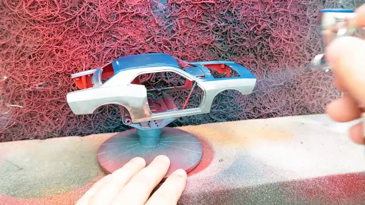 Diecast Model Car Restoration  Dodge Challenger SRT Customization #restoration #repairing #automobile