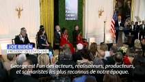 USA: Biden rend hommage à George Clooney et U2 à la Maison Blanche