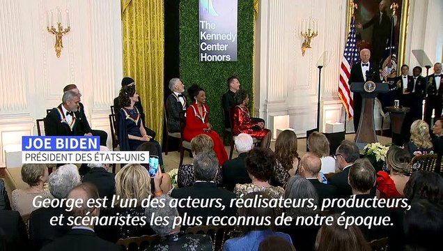 USA: Biden rend hommage à George Clooney et U2 à la Maison Blanche