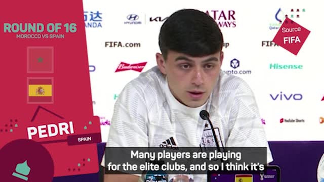 Pedri prepared for group-topping Morocco