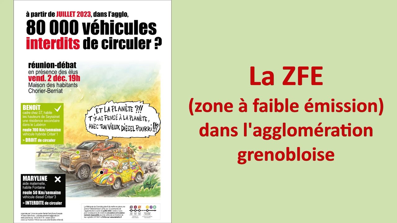 ZFE - Réunion débat - 02/12/22 - Questions-Réponses