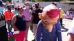¡Endeudados e Ignorados! Empleados de Hondutel protestan exigiendo salarios atrasados