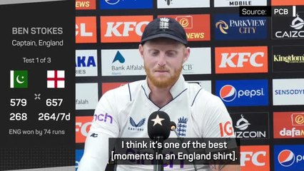 'One of my best days!' - Stokes inspires England to historic Pakistan win