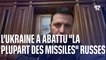 Ukraine: Volodymyr Zelensky affirme que "la défense antiaérienne a abattu la plupart des missiles" tirés par les Russes ce lundi