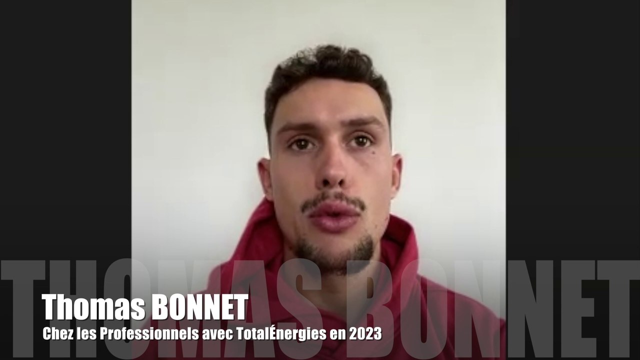 Cyclisme - ITW/Le Mag 2022 - Thomas Bonnet :  "Courir avec des stars comme Peter Sagan, ça va faire tout drôle mais je n'ai pas l'intention de faire le timide sur les courses"