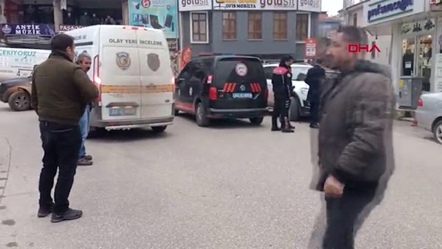Edirne'de sokak ortasında silahlı çatışma; o anlar kamerada