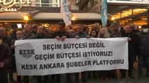 Kesk'ten Ankara'da Protesto: 