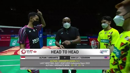 PETRONAS Malaysia Open 2022 _ Goh_Izzuddin (MAS) vs. Alfian_Ardianto (INA) [6] _ SF