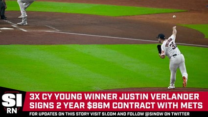 Justin Verlander Signs With New York Mets