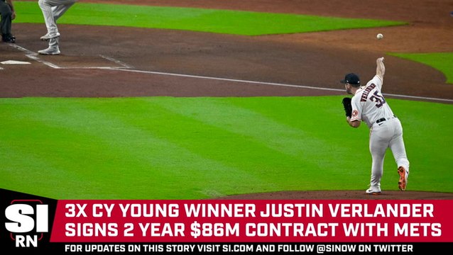 Justin Verlander Signs With New York Mets
