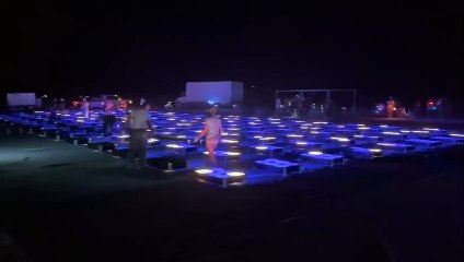 1000 Drones Flying at Burning Man 2022