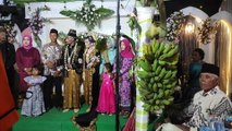 traditional party maried in vilage, central java