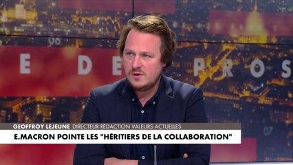 Скачать видео: Geoffroy Lejeune : «Il y a quelque chose qui me fascine avec Emmanuel Macron, c’est sa capacité à dire tout et son contraire en permanence»