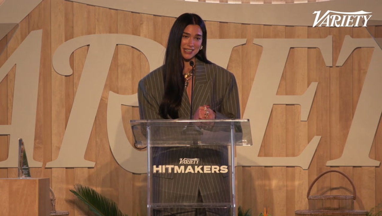 Dua Lipa Full Speech | Variety Hitmakers 2022