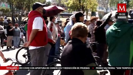 Continua bloqueo en San Greogorio Atlapulco, Xochimilco