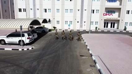 Dünya Kupası'nda TSK'nın bomba arama köpekleri de görev yapıyor