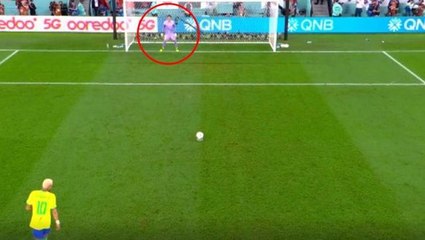 Halı sahada yapılmayacak hareket! Neymar'la dalga geçen kaleci, hayatının dersini aldı