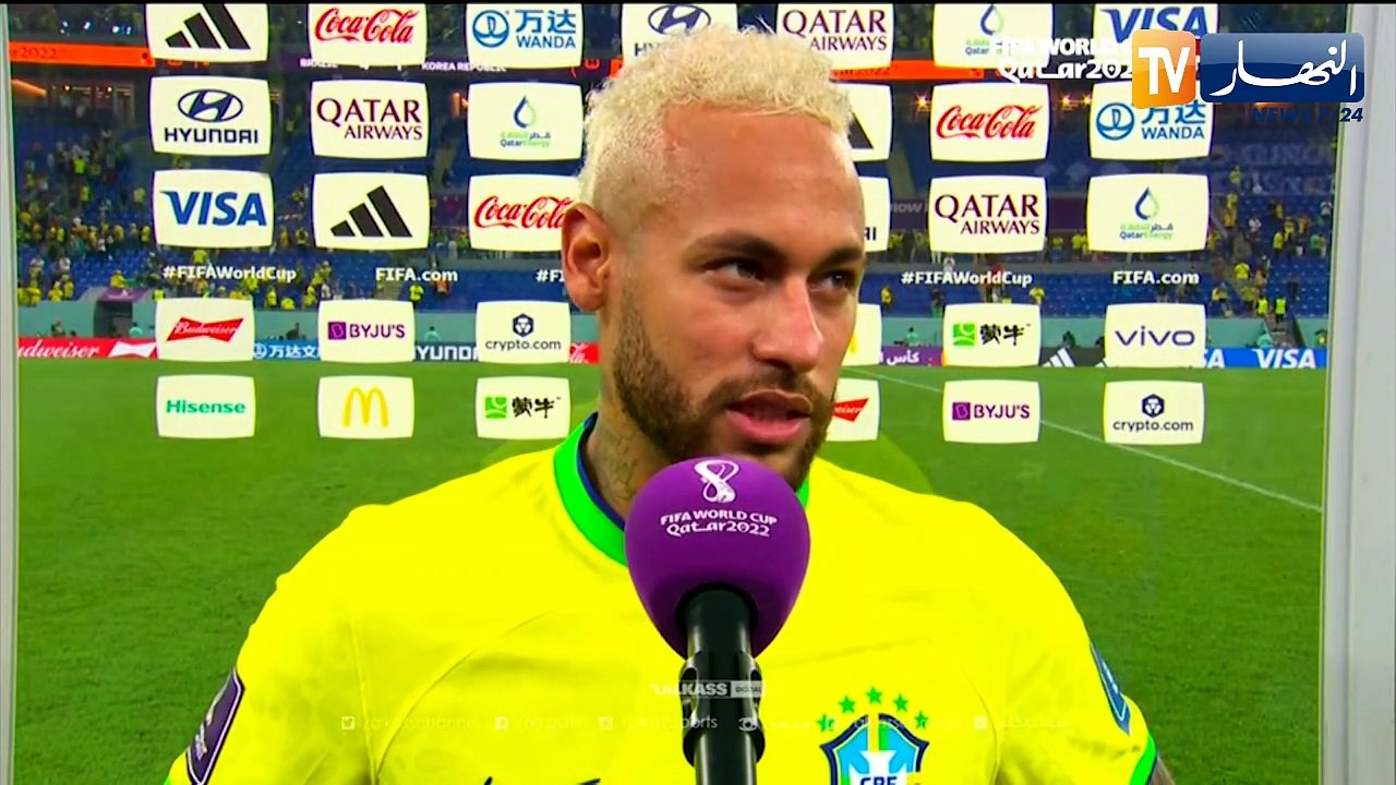 البرازيل تتجاوز كوريا الجنوبية برباعية وتتأهل لمواجهة كرواتيا