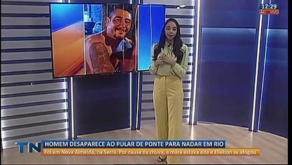 Homem desaparece ao pular de ponte na Serra