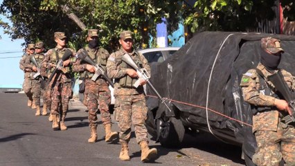 "Normalidad" en ciudad de El Salvador "cercada" para capturar pandilleros