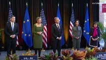 UE e EUA convergem sobre tecnologia e comércio