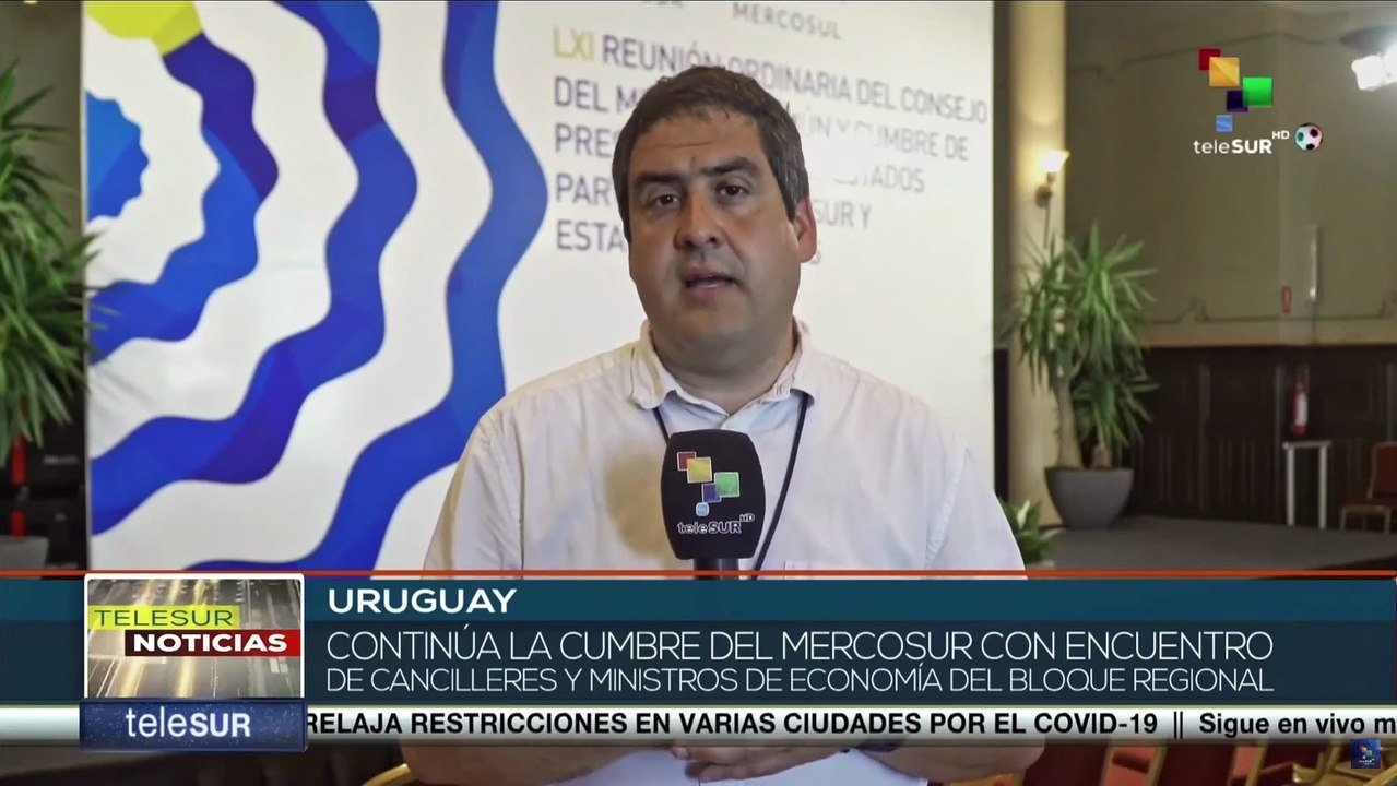 Uruguay: Cancilleres y ministros de Economía del bloque regional intercambian en Cumbre del Mercosur