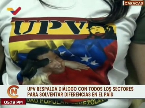 UPV respalda diálogo entre el Gobierno Nacional con sectores de las oposiciones