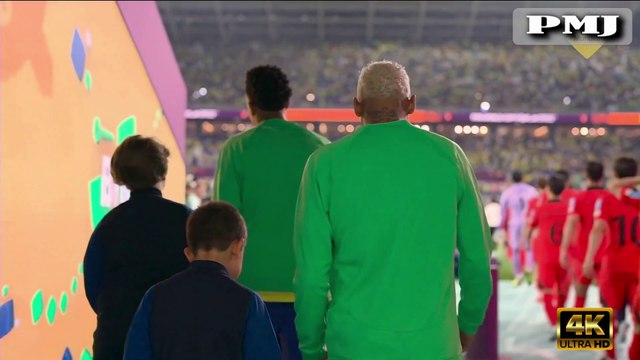 Brazil v Korea Republic | Round of 16 | FIFA World Cup Qatar 2022™ | Highlights,4k uhd video 2022