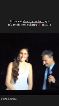 Jesta Hillmann lors de son élection de Miss