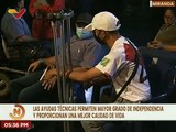 Familiares de los trabajadores de VTV reciben ayudas técnicas para personas con movilidad reducida