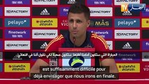 لاعب إسبانيا رودري: مواجهة المغرب ستكون صعبة والكل مركز على هذه المباراة