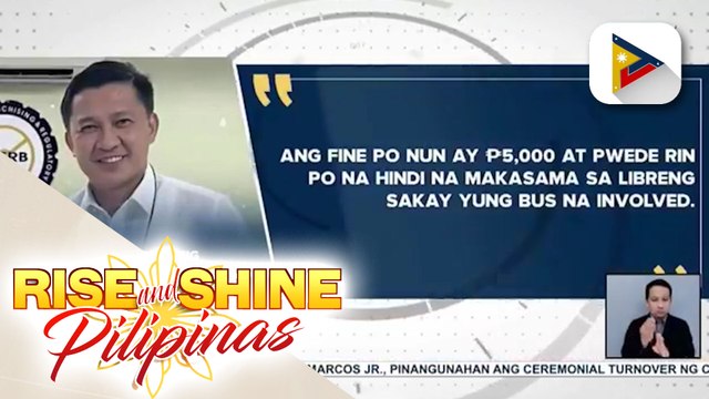 LTFRB, nagbabala vs. paniningil ng pasahe sa Edsa Bus Carousel sa kabila ng ipinatutupad na 24/7 libreng sakay