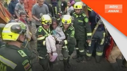 Bencana Alam | Lebih 20 maut, kejadian tanah runtuh di Colombia