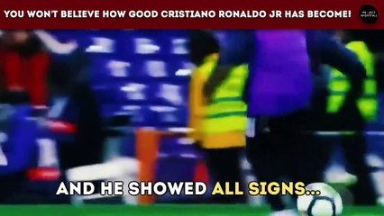 Is Cristiano Ronaldo’s son even better than him