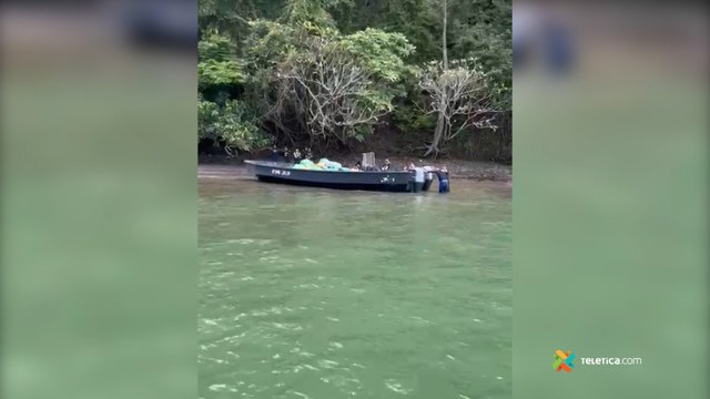 tn7-Video- Con disparos al agua autoridades detienen lancha con dos toneladas de droga-051222
