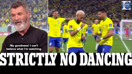 Roy Keane Slams 'DISRESPECTFUL' Brazil for Dancing Celebrations as they Blitzed South Korea