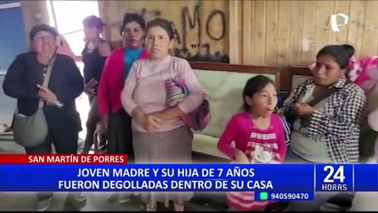 Exigen justicia para joven madre y su hija de 7 años degolladas en su vivienda en SMP