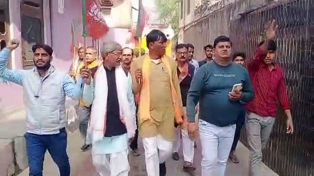 गांव-गांव जाकर कांग्रेस सरकार पर बरसे भाजपा नेता