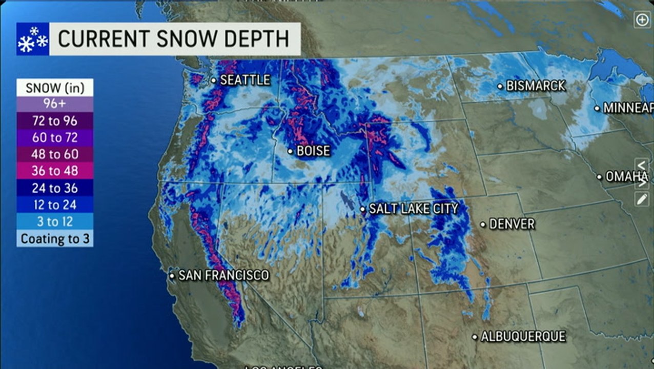 Where to go if you're looking for the freshest powder for skiing
