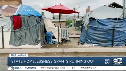 Arizona's homelessness grants are running out