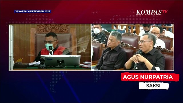 Agus Nurpatria Ungkap Perintah Ferdy Sambo di Ruang Provost di Hari Yosua Terbunuh