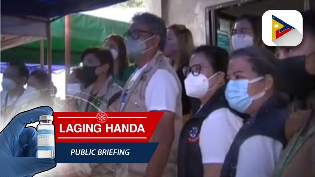 Bakunahang Bayan 2 sa Davao City, pinangunahan ni DOH OIC Maria Rosario Vergeire