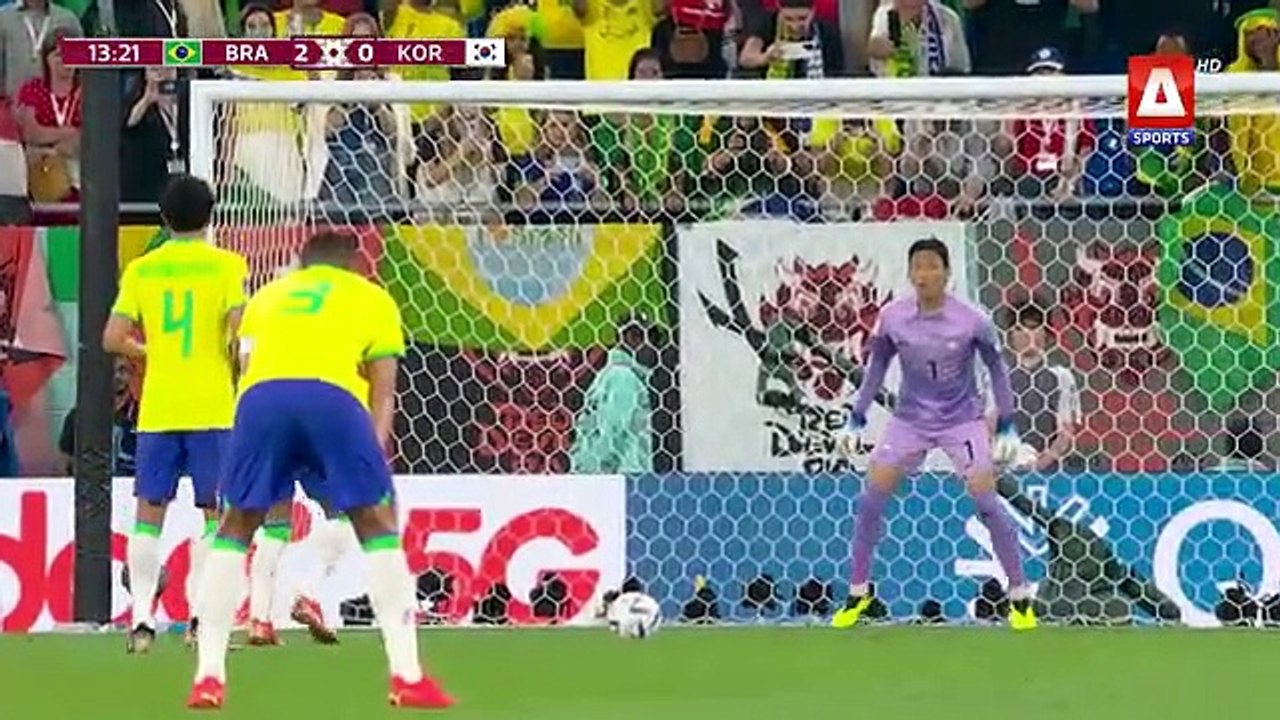 Highlights Brazil vs Korea Republic Fifa World cup 2022