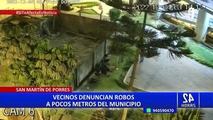 SMP: captan a jóvenes consumiendo cocaína a pocos metros del municipio