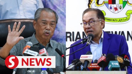 Don't challenge me, Anwar tells Muhyiddin