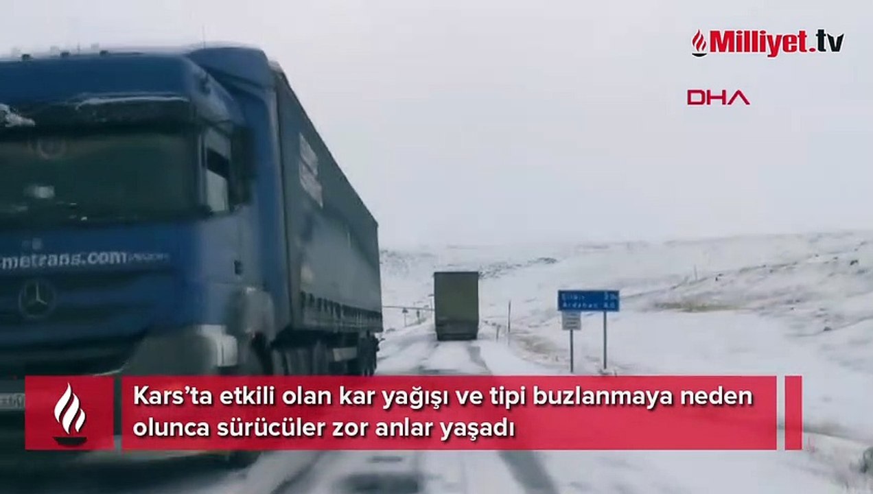 Kars buz kesti
