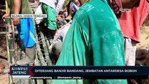 Diterjang Banjir Bandang, Jembatan Antardesa di Rembang Roboh