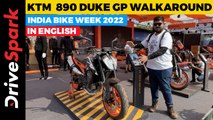 IBW 2022: KTM Duke 890 GP Walkaround | India Bike Week 2022